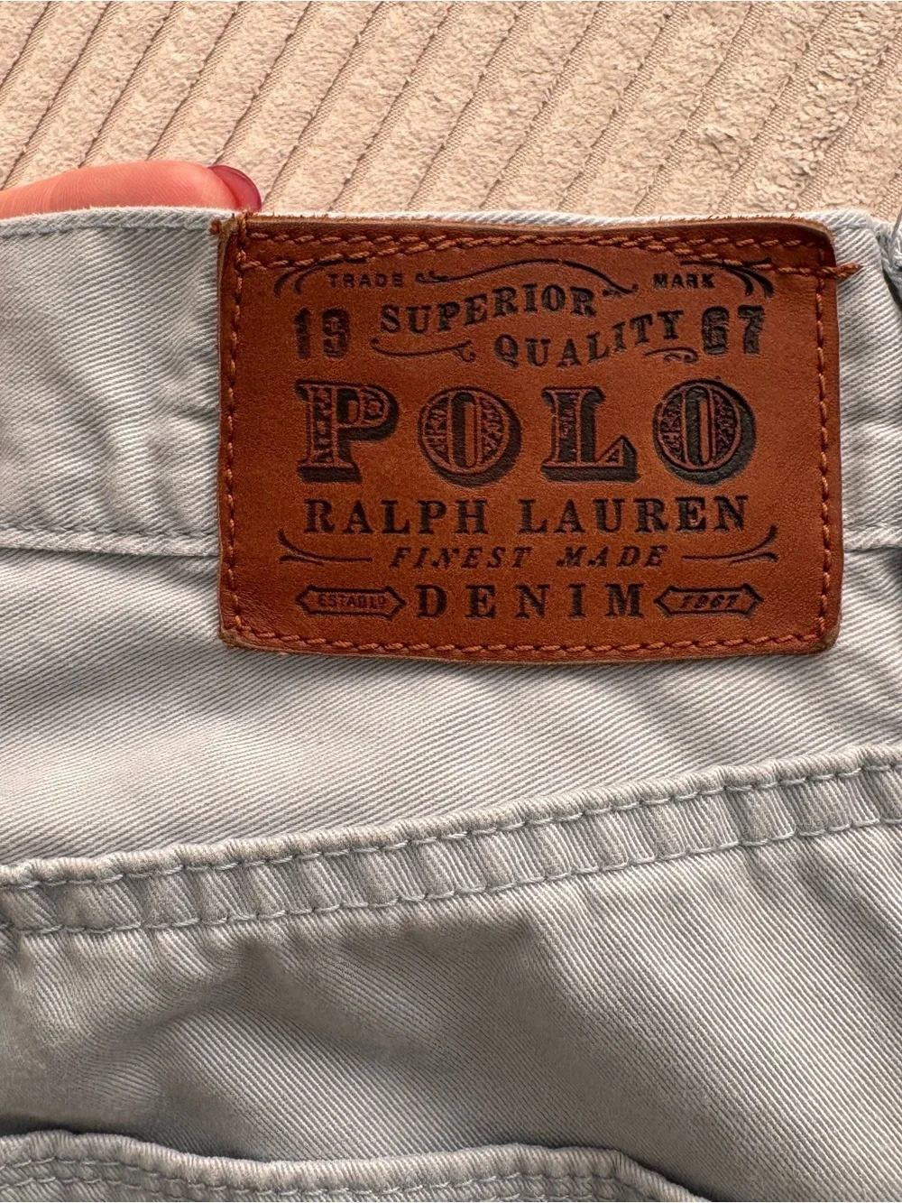Polo Ralph Lauren Light Blue chino pants - slim Fit